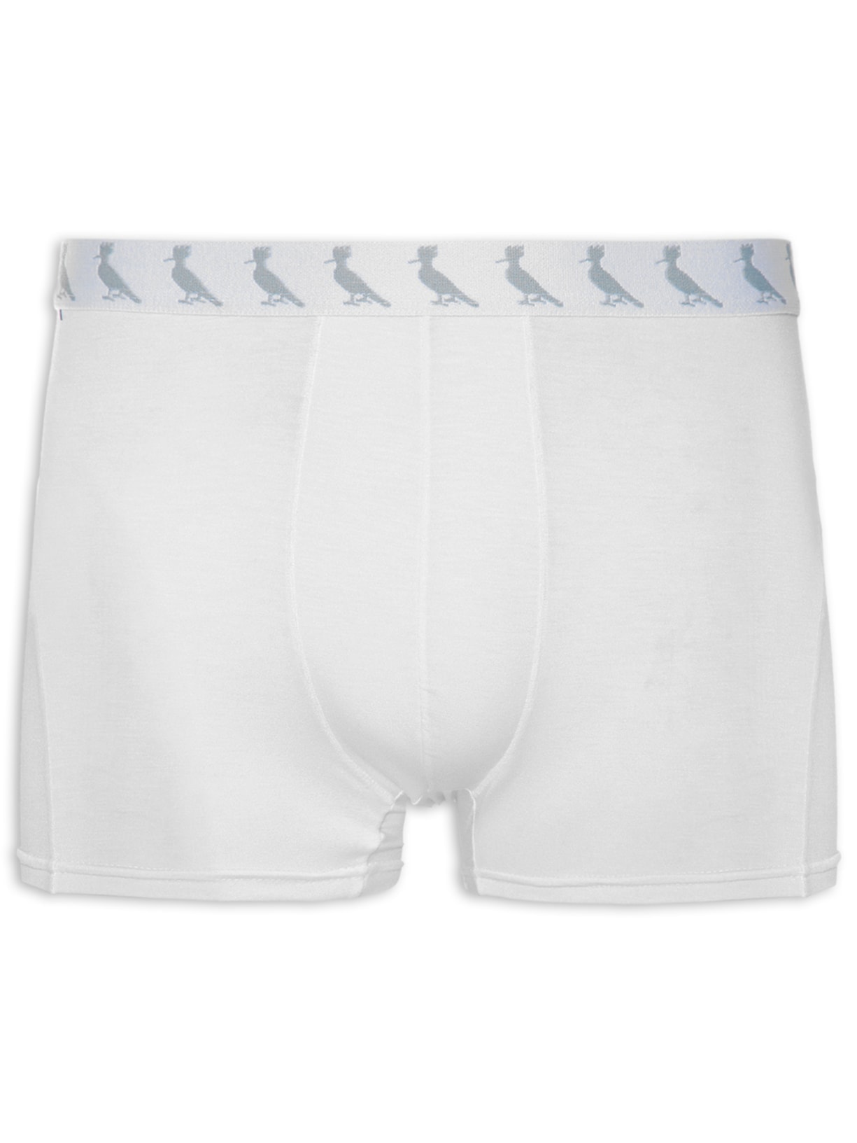 Cueca Boxer Modal New - Branco