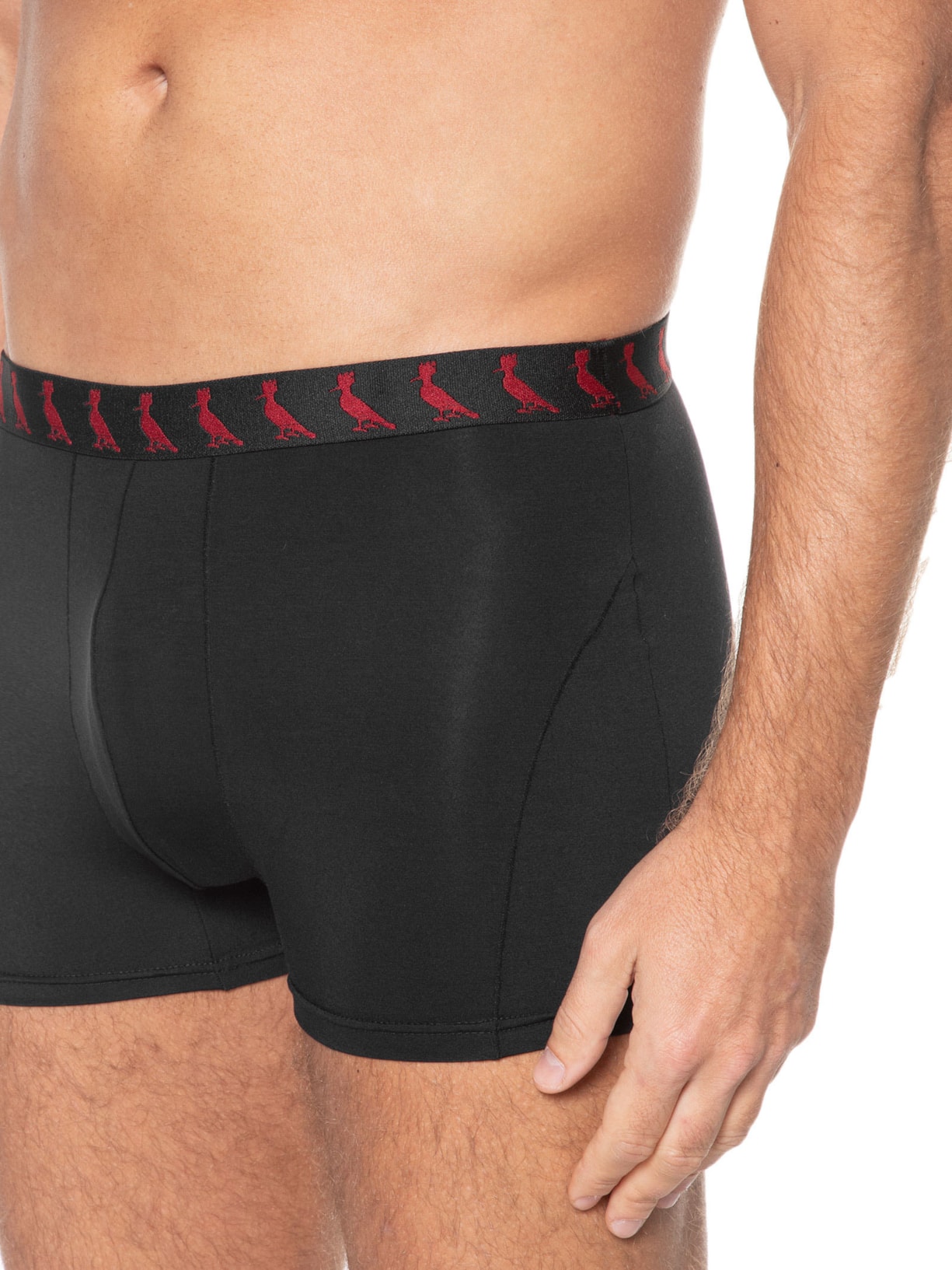 Cueca Boxer Modal New Preto Reserva