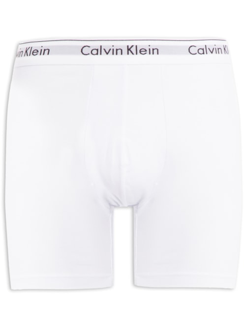 Cueca Boxer Modern Cotton - Branco