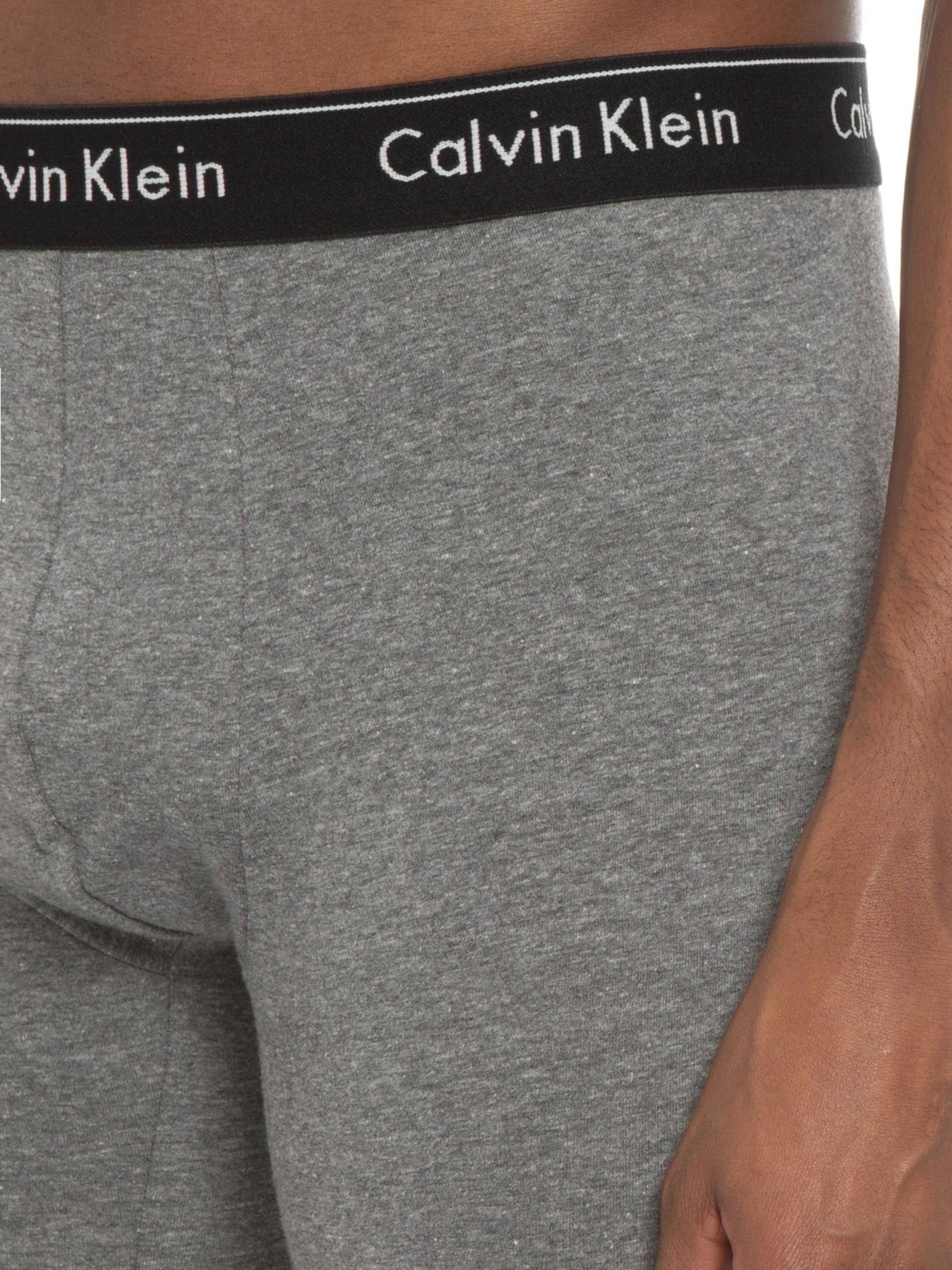 Cueca Boxer Modern Cotton Cinza Calvin Klein Underwear