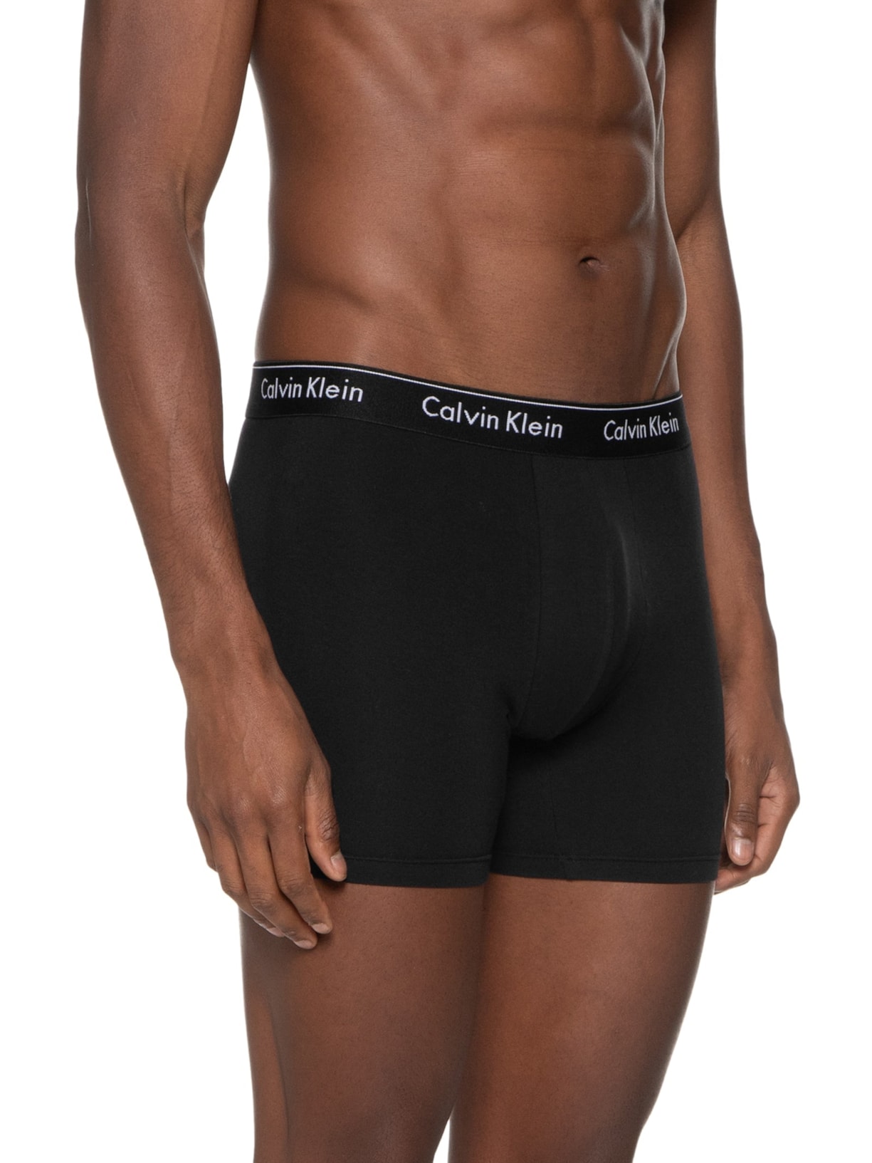 Cueca Boxer Modern Cotton Preto Calvin Klein Underwear