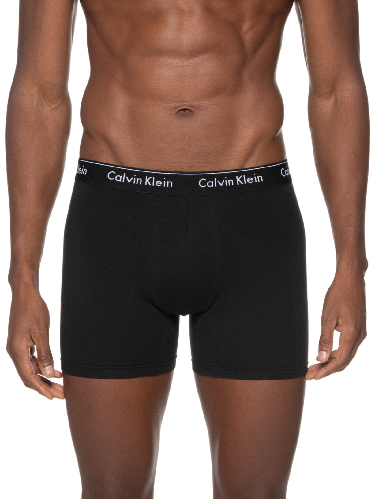 Cueca Boxer Modern Cotton Preto Calvin Klein Underwear