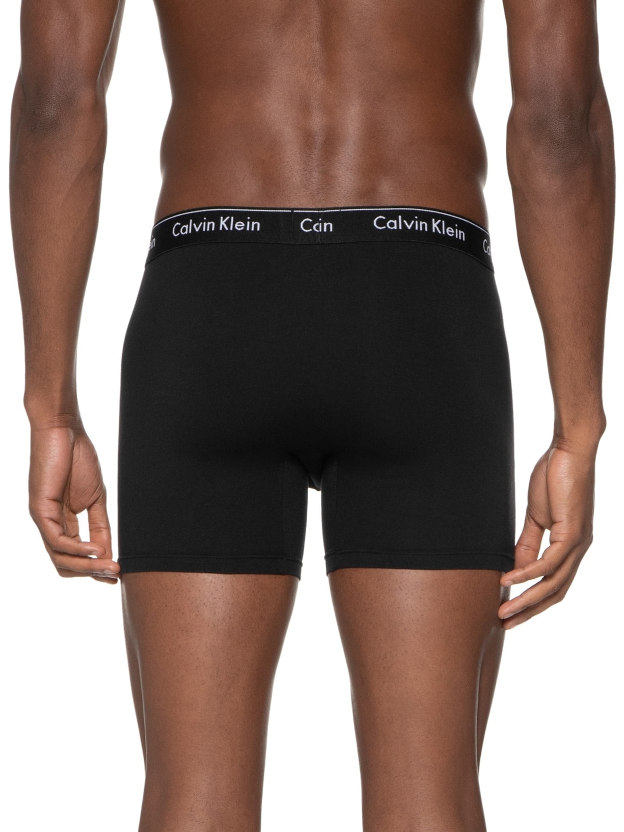 Cueca Boxer Modern Cotton Preto Calvin Klein Underwear