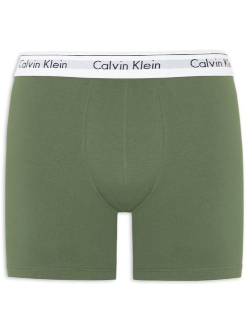 Cueca Boxer Modern Cotton - Verde