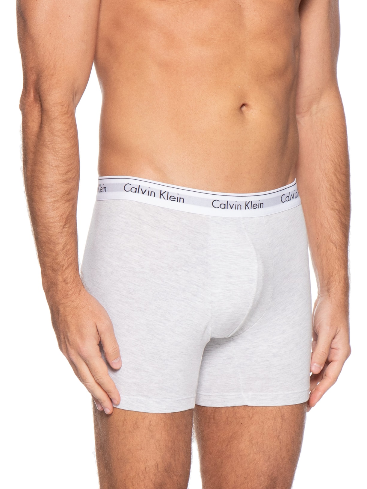 Cueca Boxer Modern Cotton – Cinza Calvin Klein Underwear