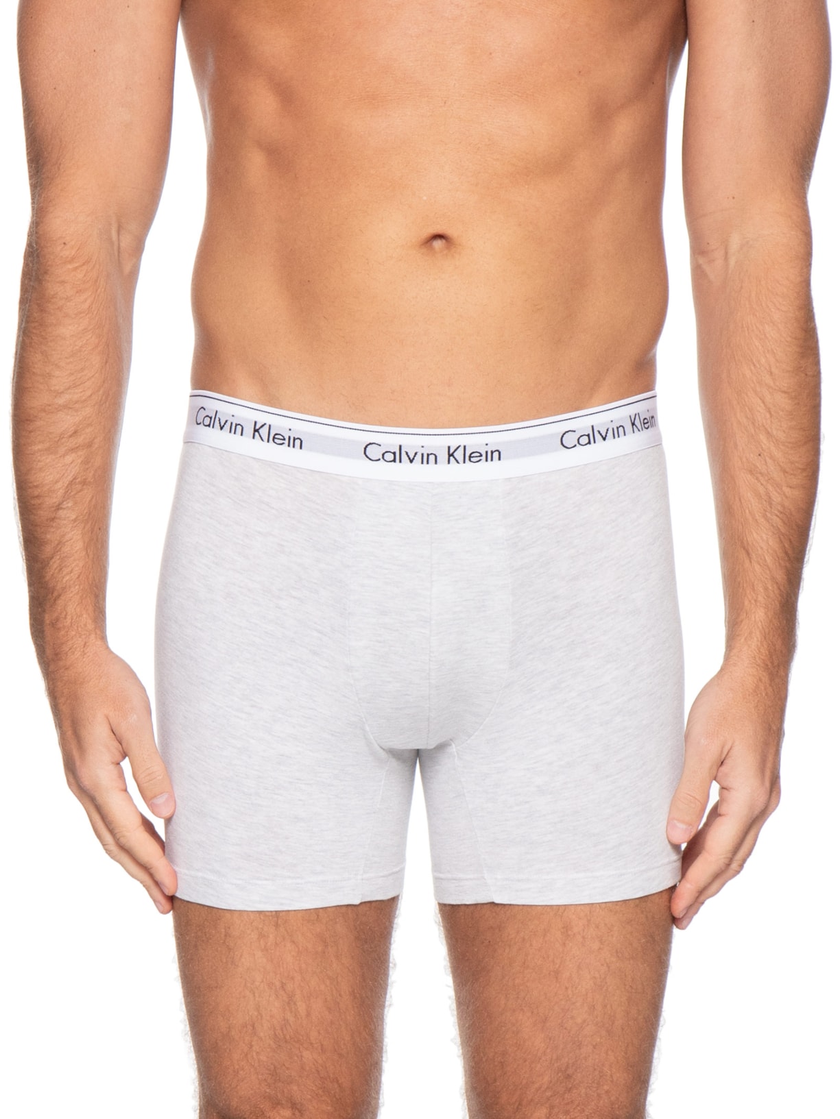 Cueca Boxer Modern Cotton – Cinza Calvin Klein Underwear