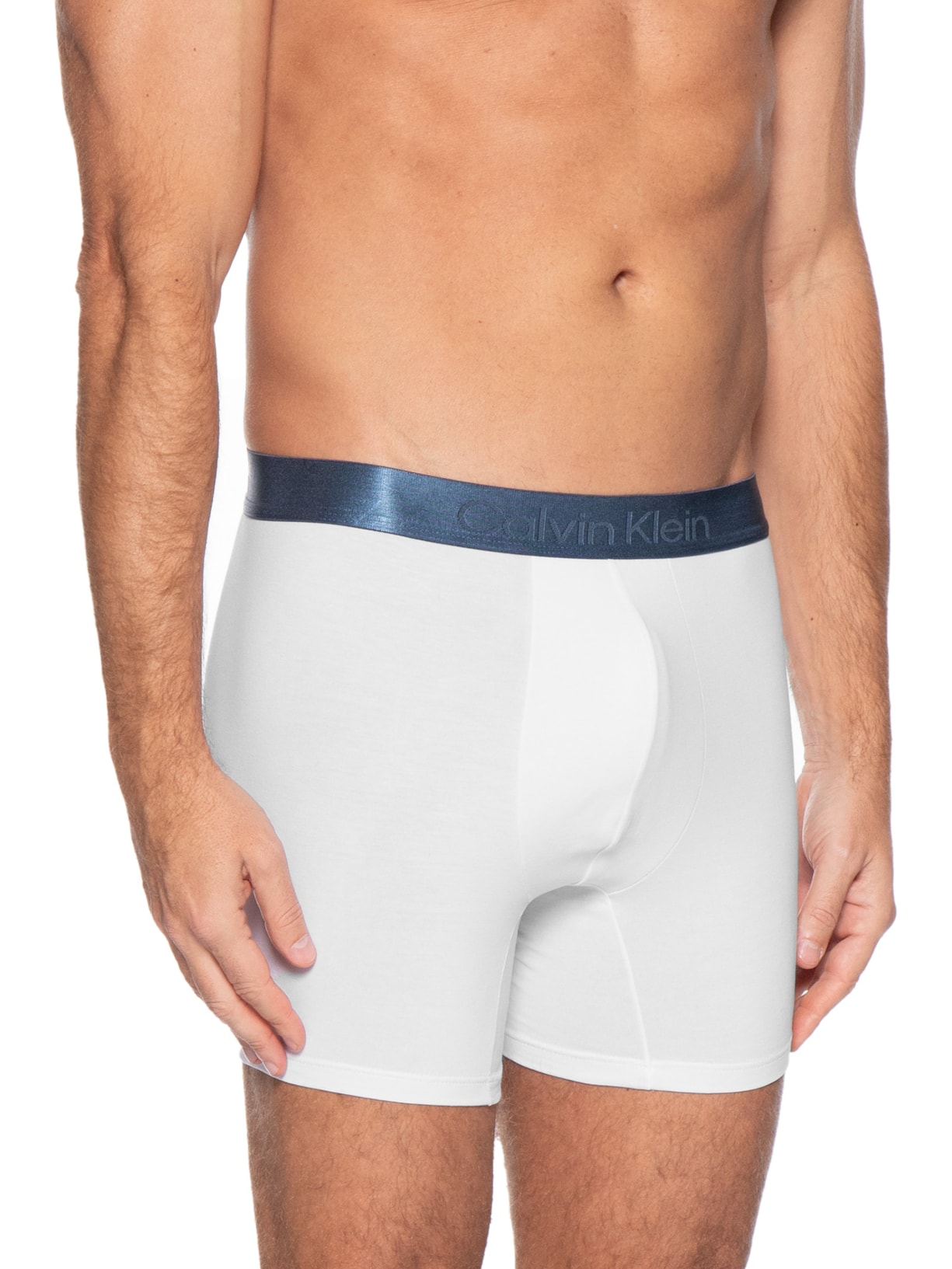 Cueca Boxer Pima Cotton – Branco Calvin Klein Underwear