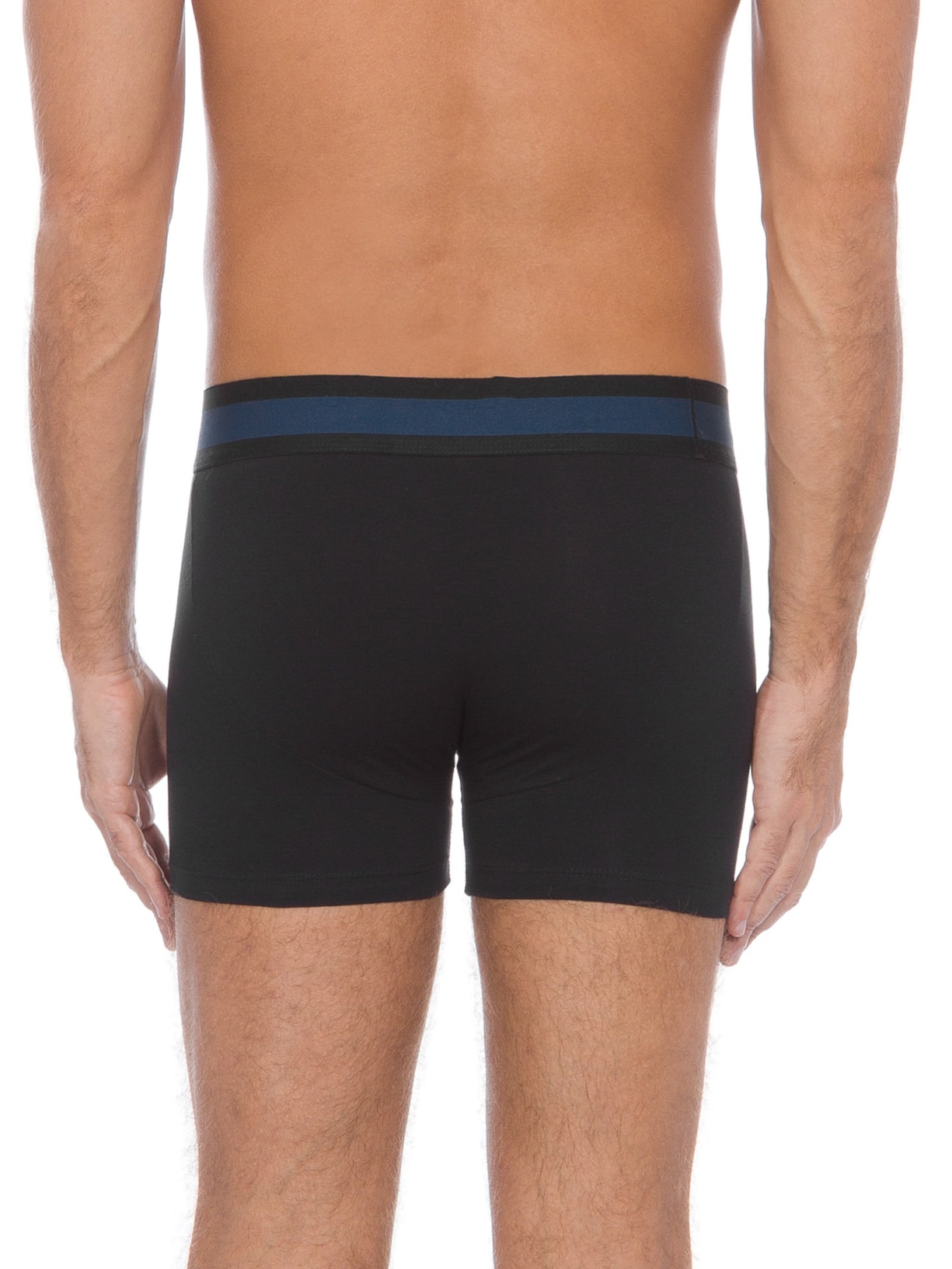 Cueca Boxer Preto Lupo