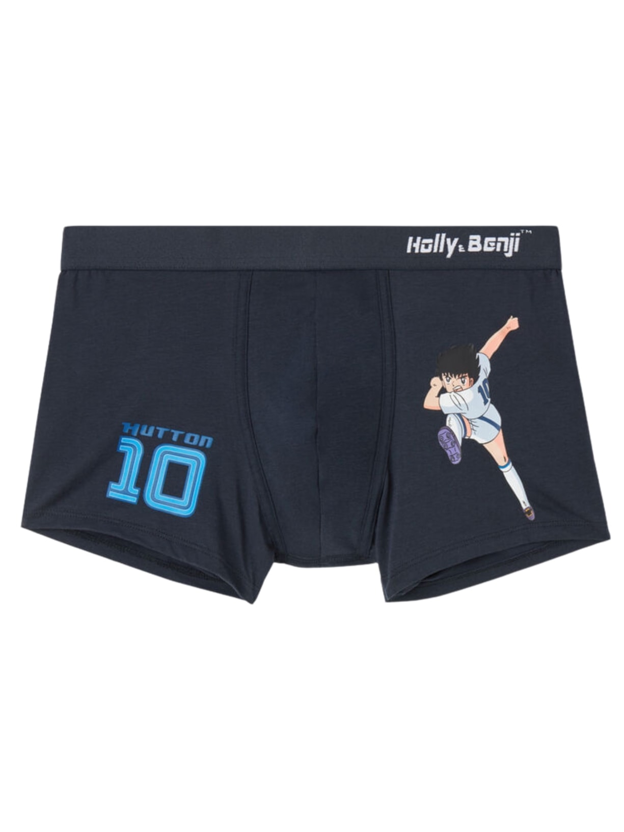 Cueca Boxer Super Campeões Em Algodão Natural Fresh - Azul