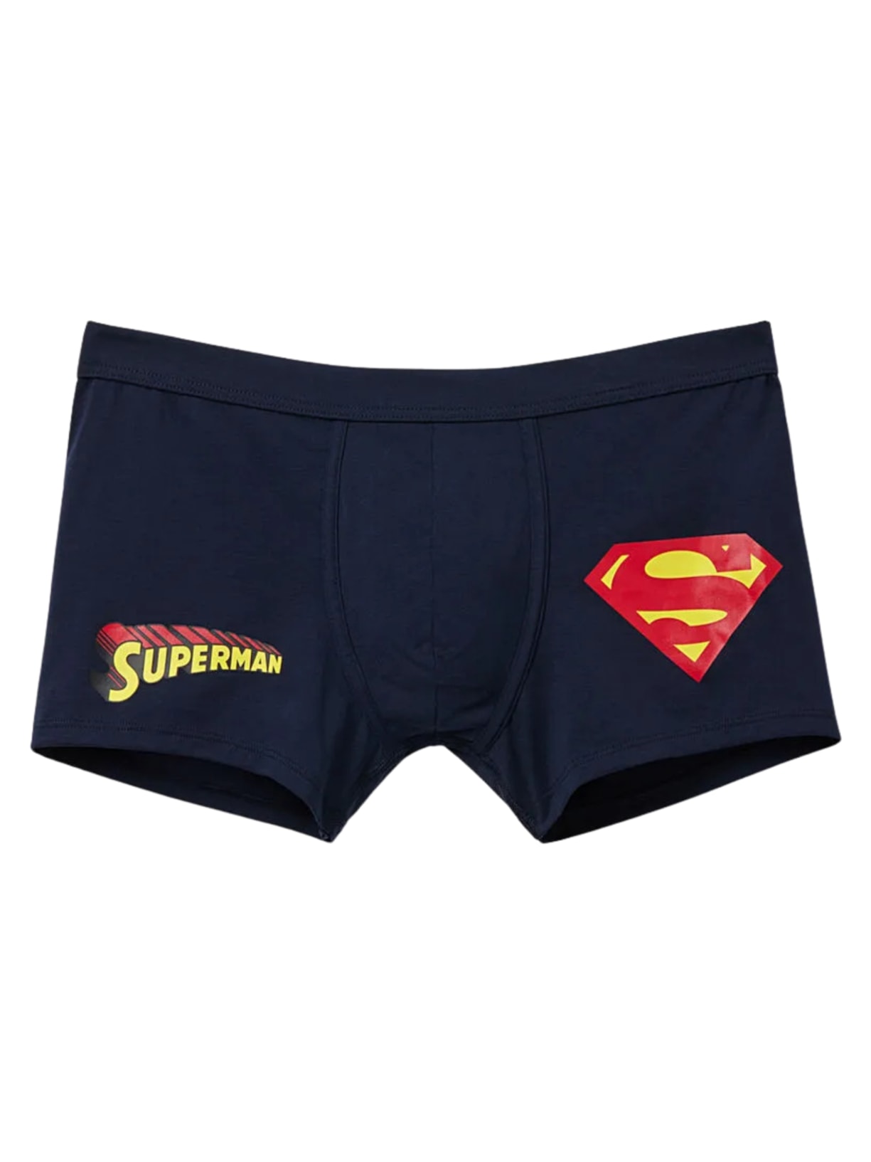 Cueca Boxer Superman Em Algodão Supima - Azul