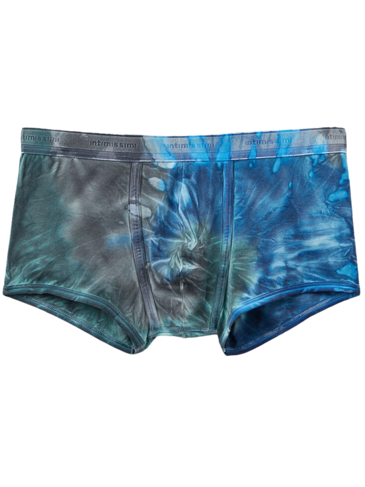 Cueca Boxer Washed Collection Em Algodão - Azul
