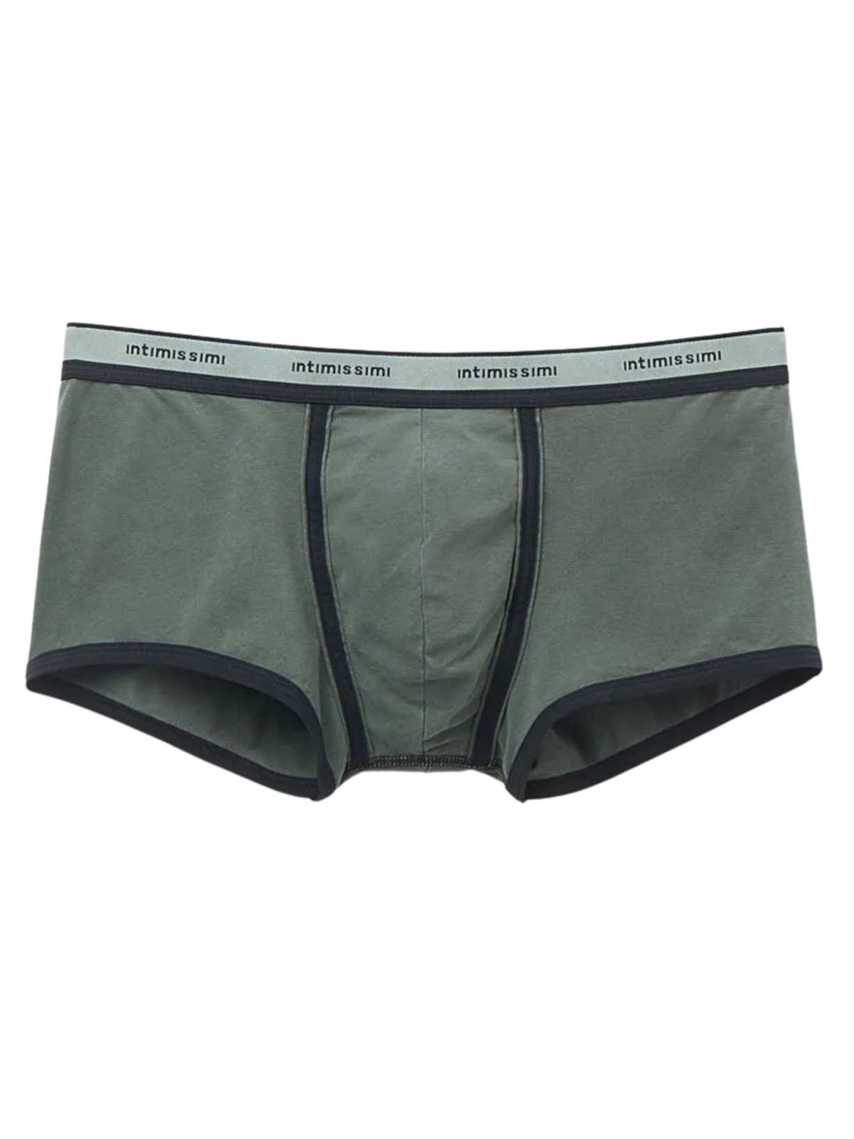 Cueca Boxer Washed Collection Em Algodão - Azul