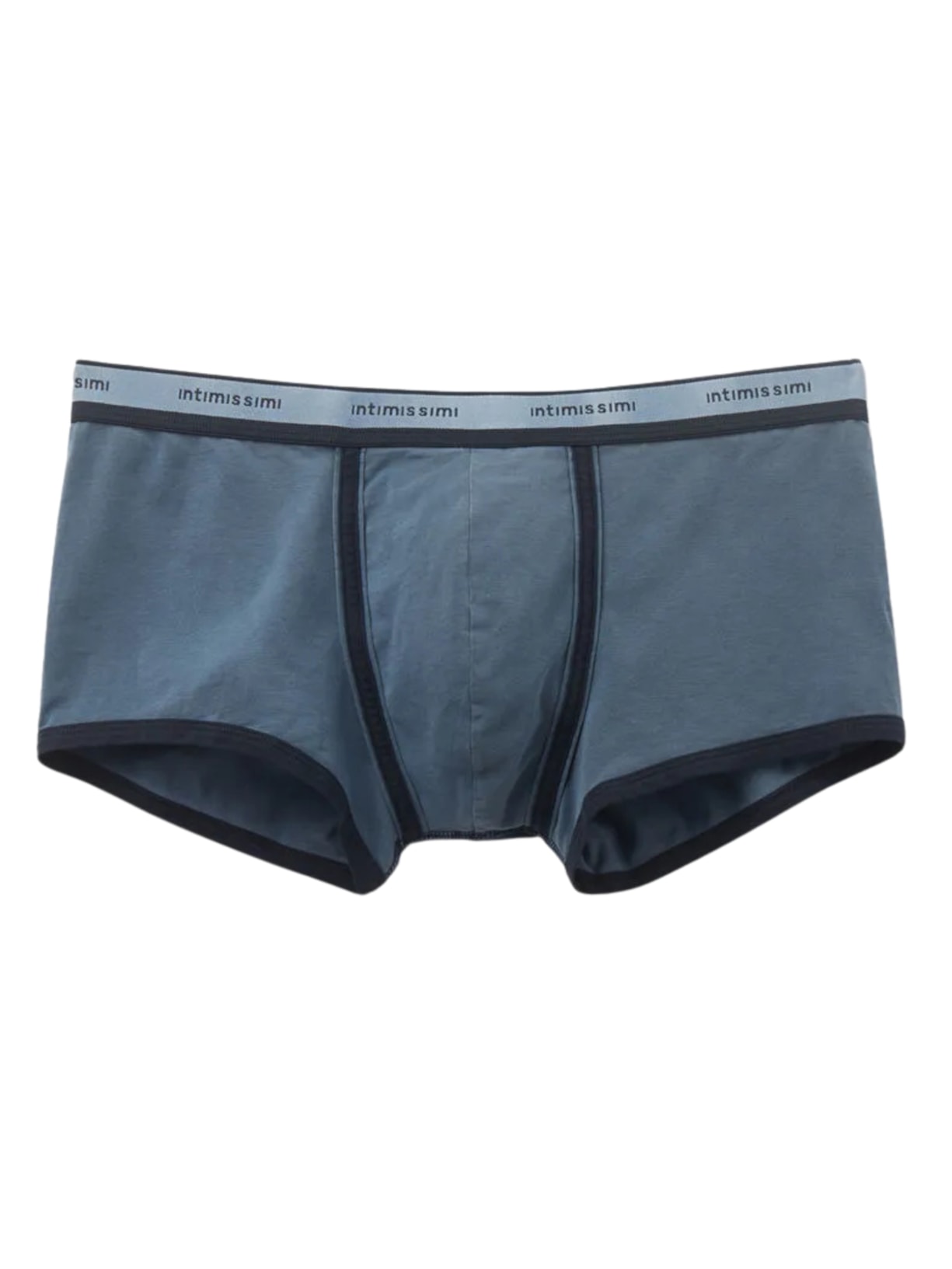 Cueca Boxer Washed Collection Em Algodão - Azul