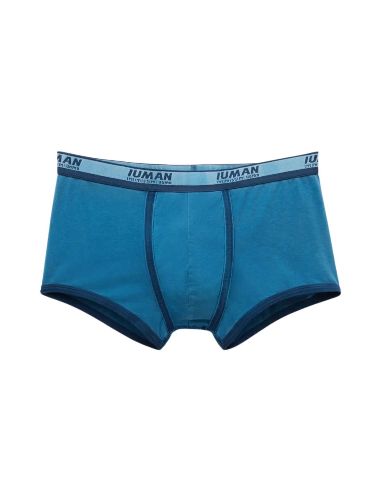 Cueca Boxer Washed Collection Em Algodão Supima - Azul