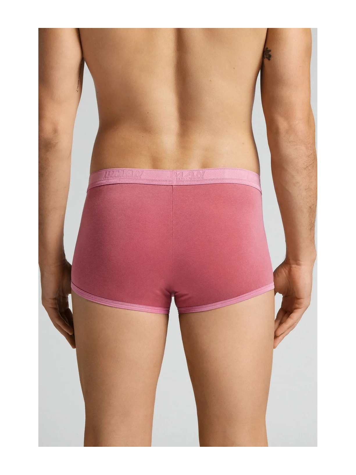Cueca Boxer Washed Collection Em Algodão Supima Vermelha Intimissimi