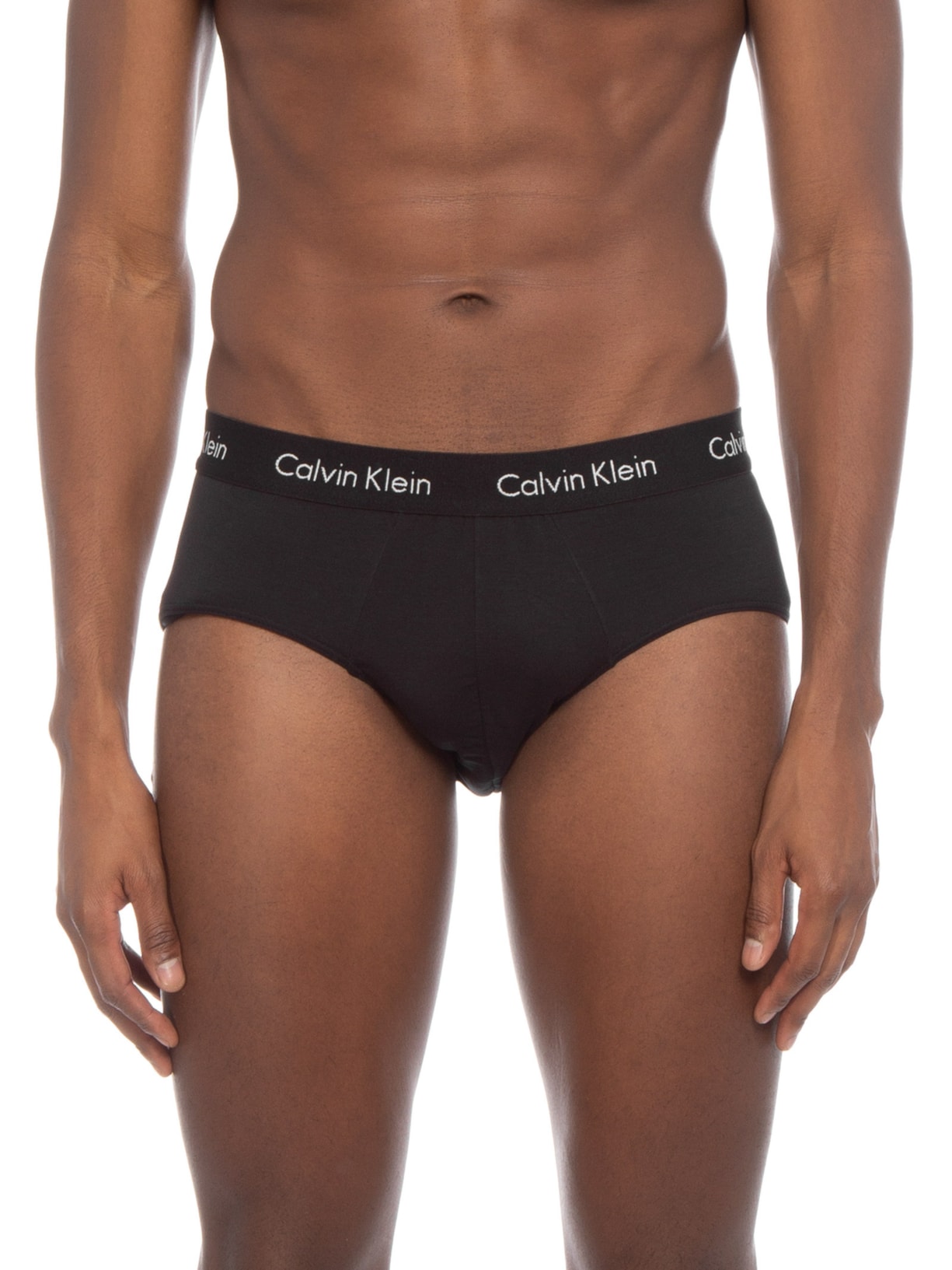 Cueca Brief de Modal Preto Calvin Klein Underwear