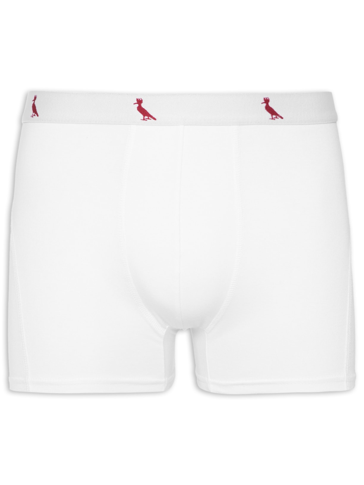 Cueca Cont. Boxer Algodão - Branco