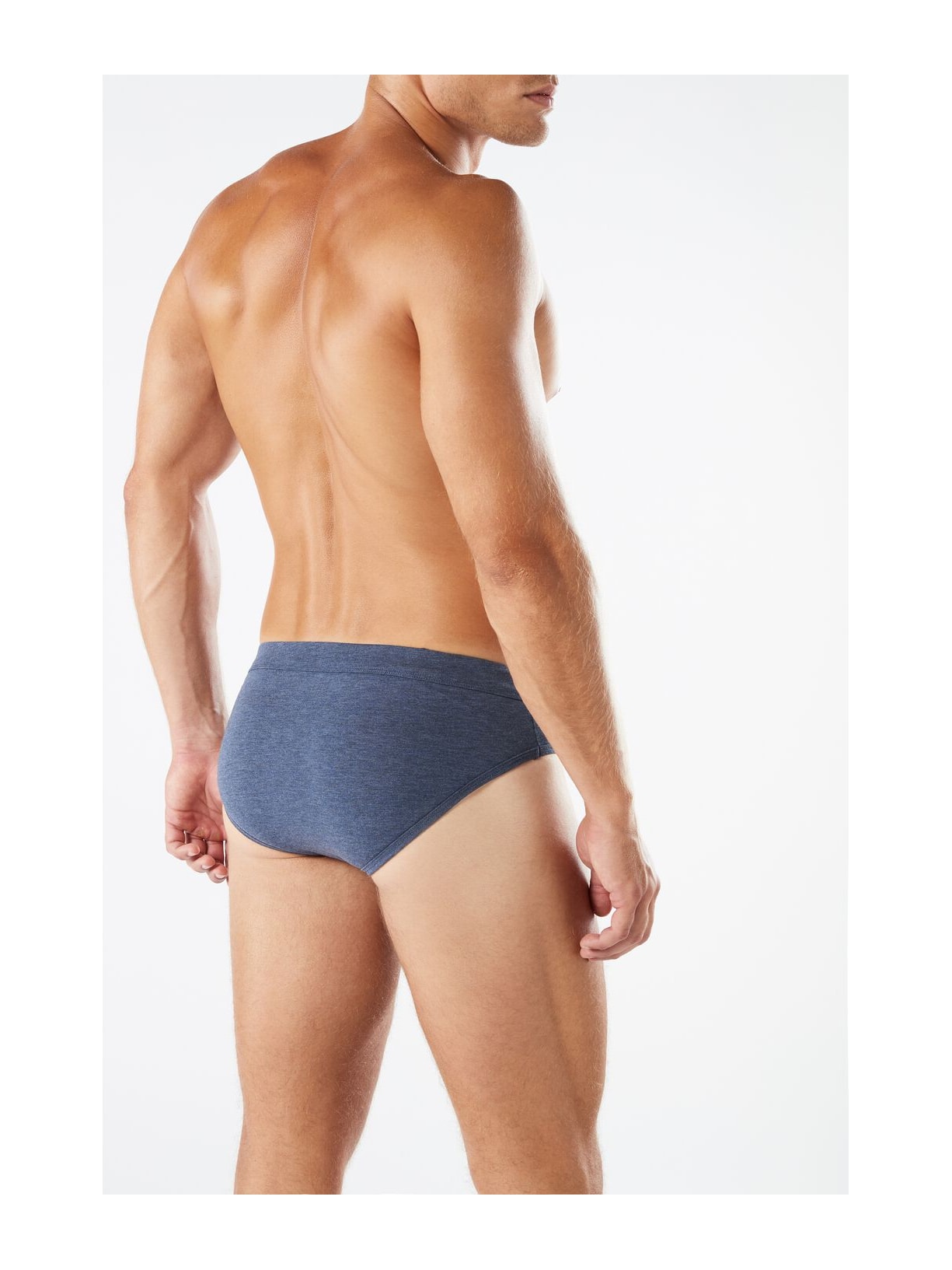Cueca De Algodão Supima Azul Intimissimi