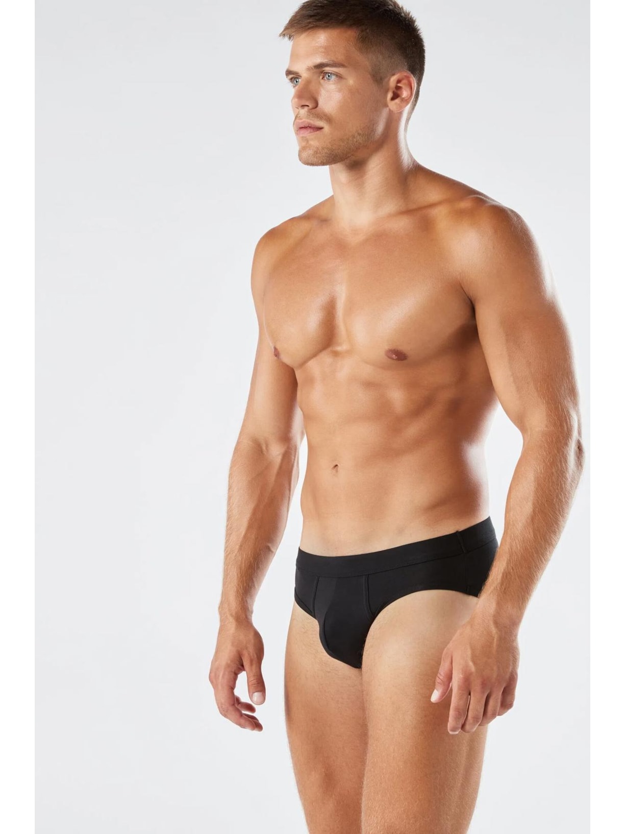 Cueca De Algodão Supima® Preto Intimissimi