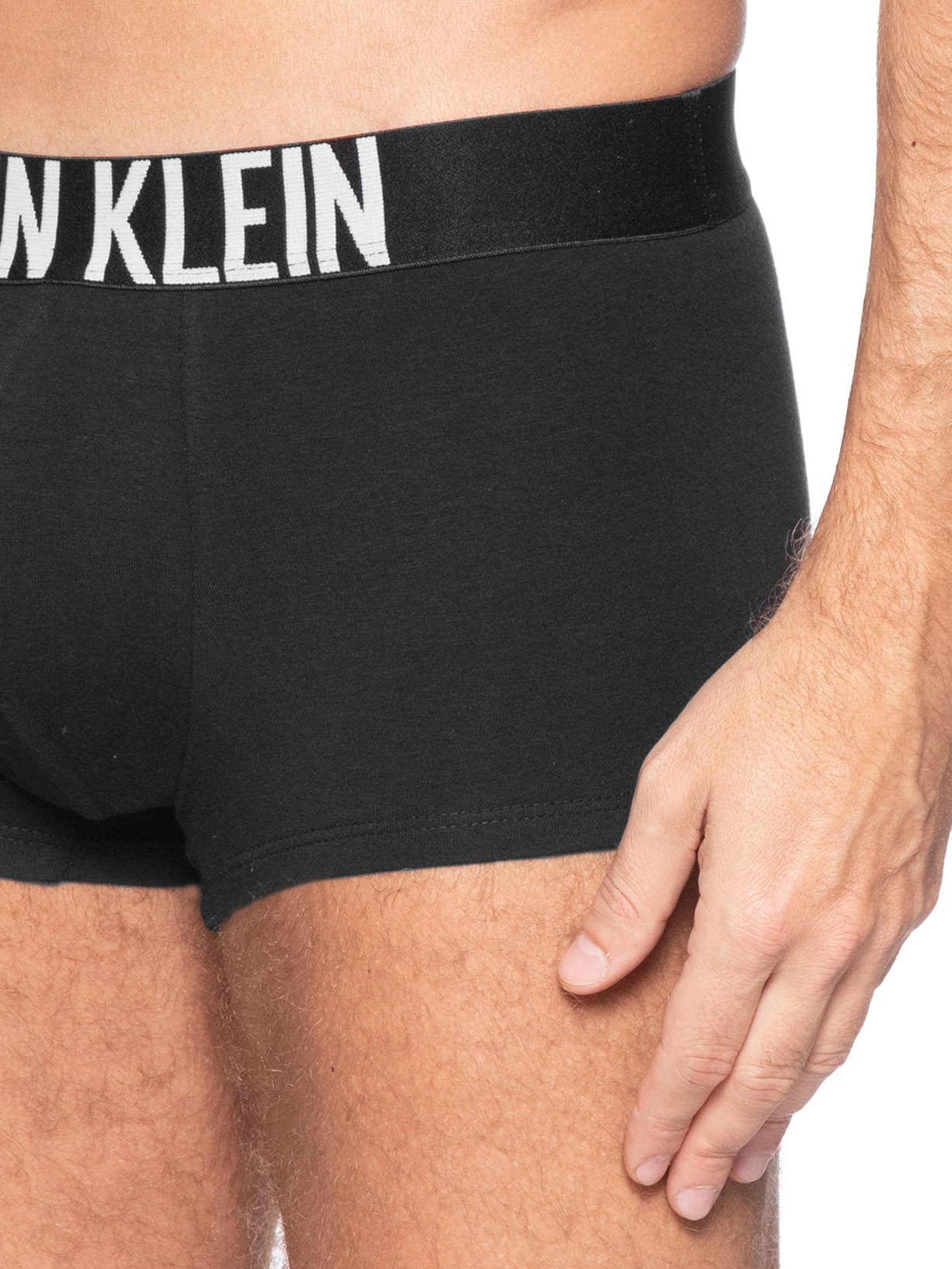 Cueca Low Rise Cotton Intense Power Preto Calvin Klein Underwear