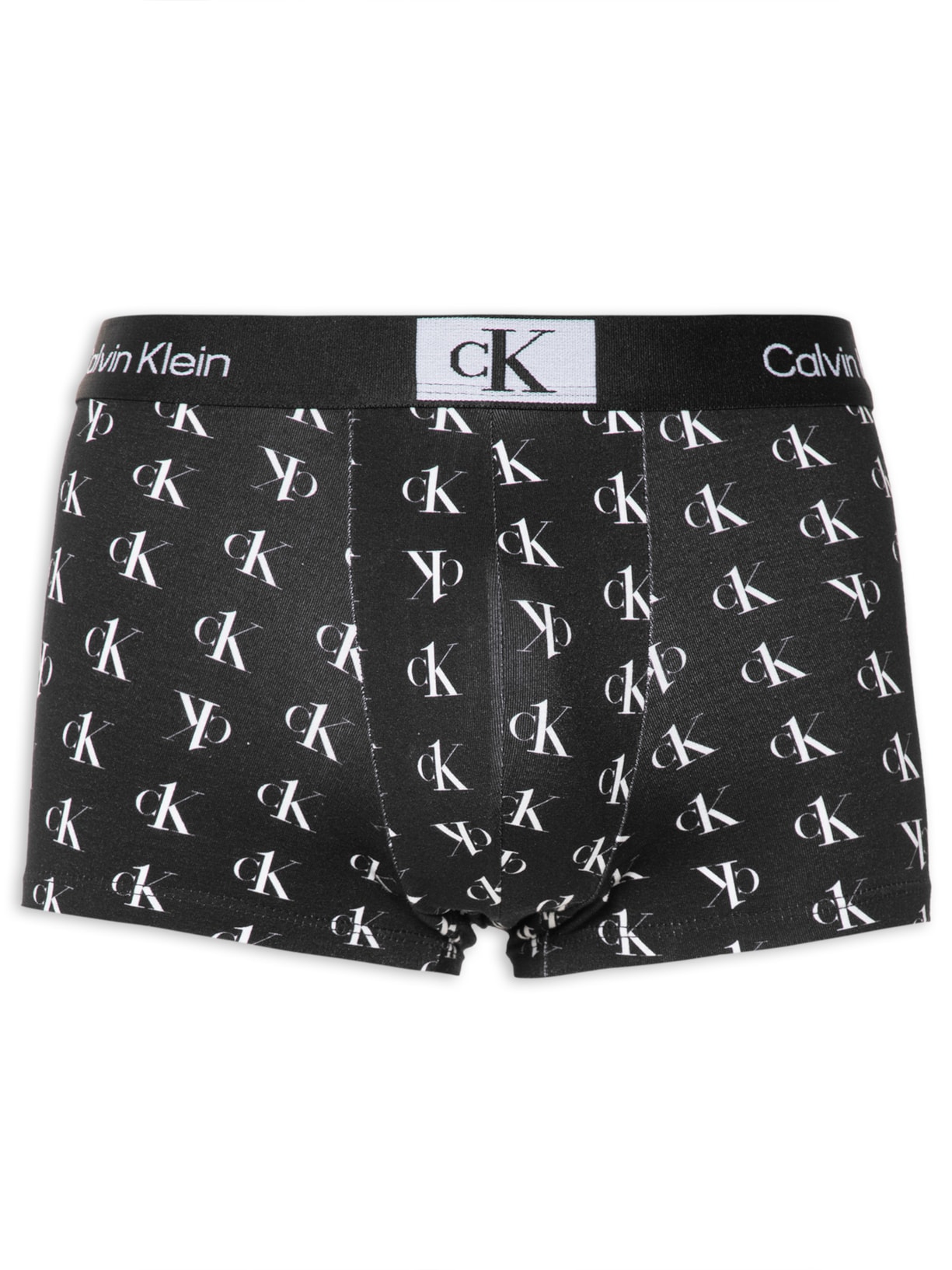 Cueca Low Rise Trunk 1996 Print Staggered - Preto