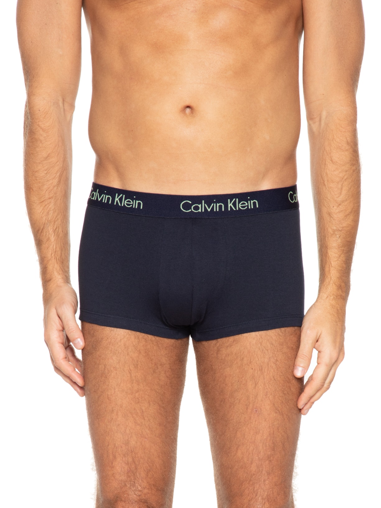 Cueca Low Rise Trunk Azul Calvin Klein Underwear