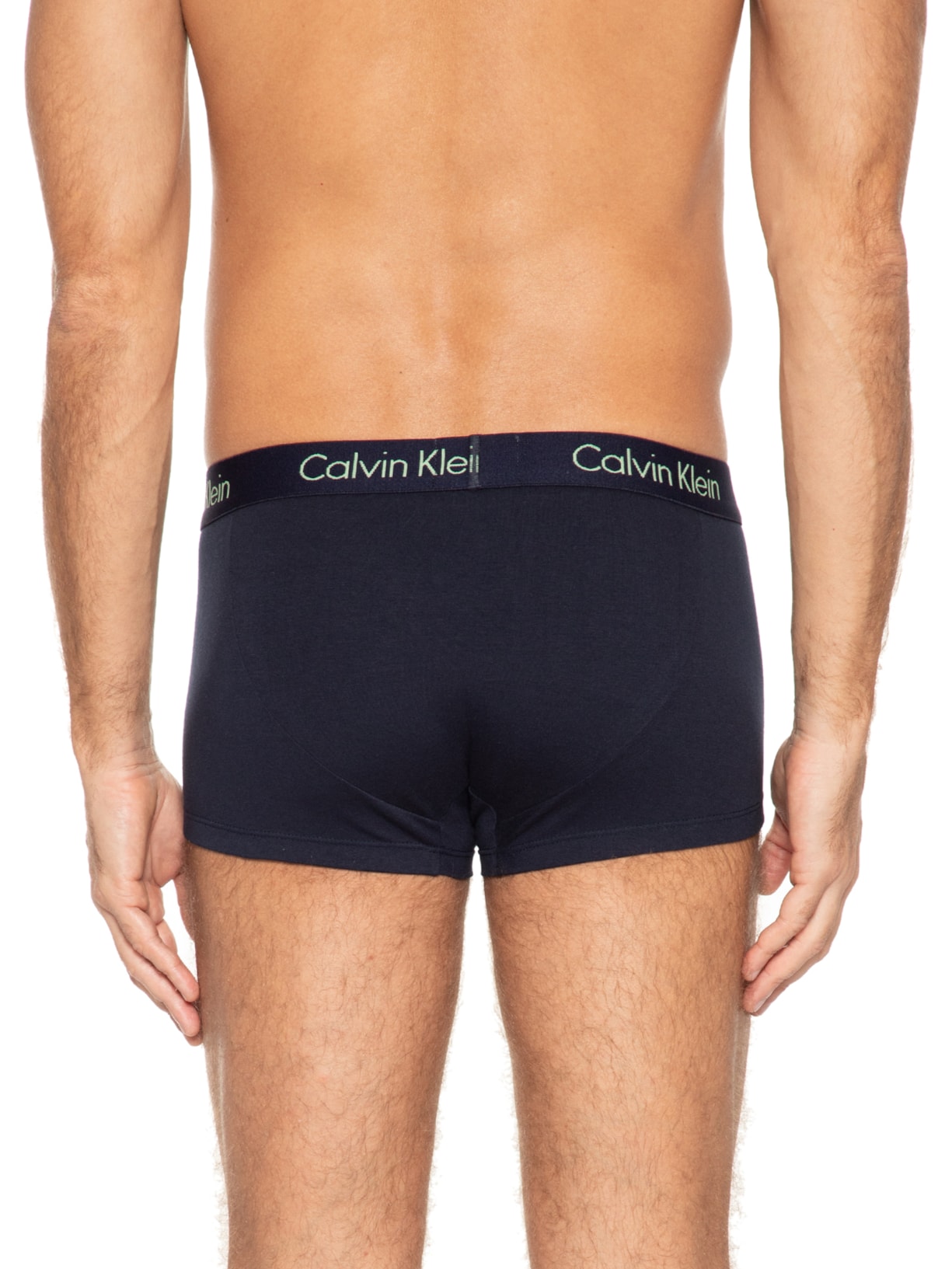 Cueca Low Rise Trunk Azul Calvin Klein Underwear