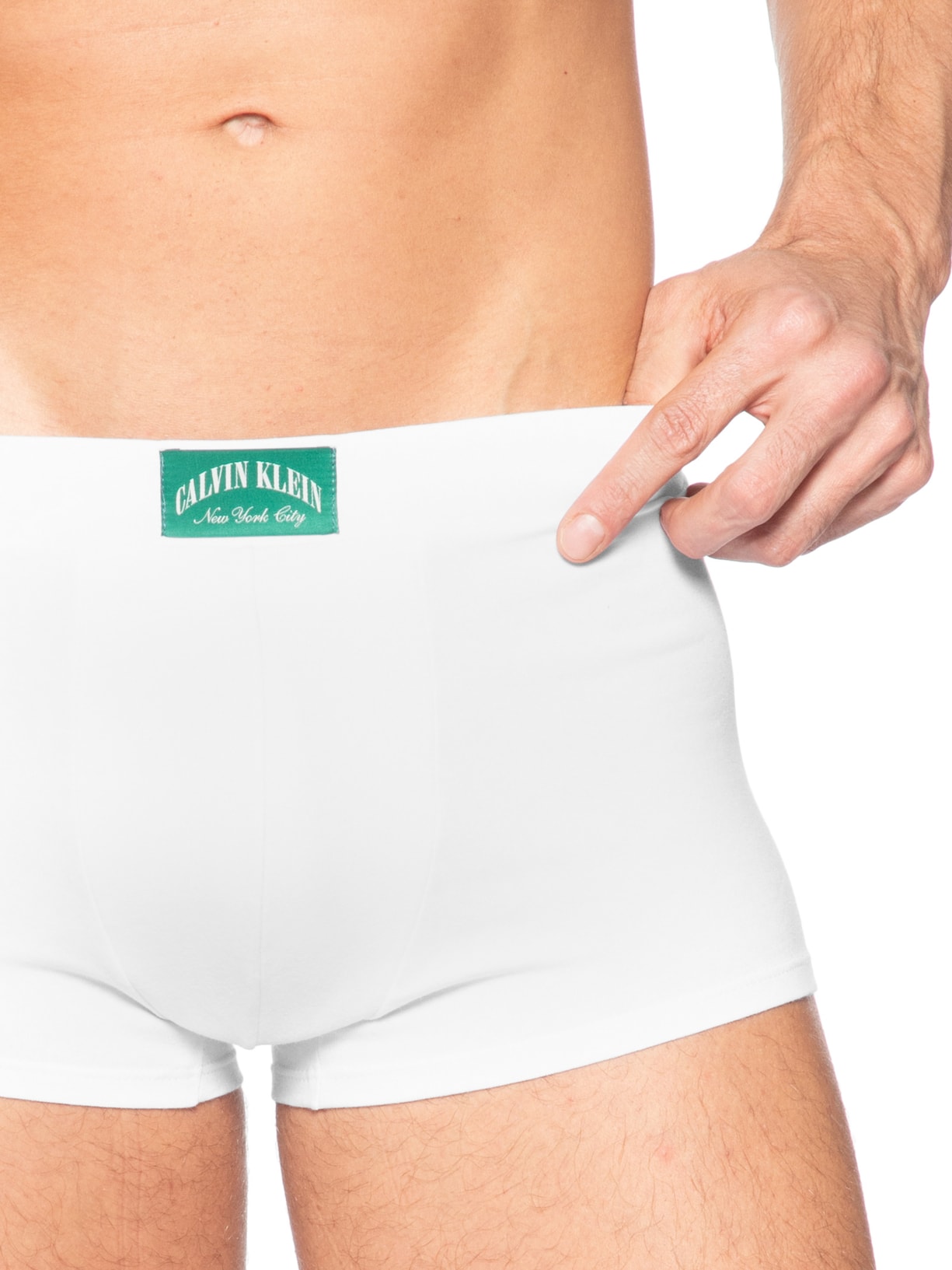 Cueca Low Rise Trunk Heritage Athletic Branco Calvin Klein Underwear