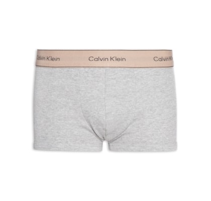 Cueca Low Rise Trunk Heritage Cotton - Cinza