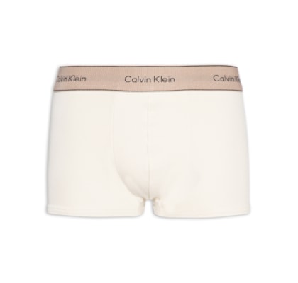 Cueca Low Rise Trunk Heritage Cotton - Off White