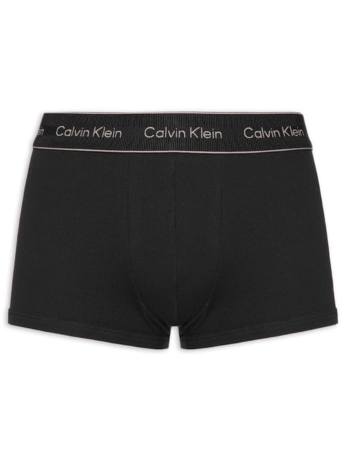 Cueca Low Rise Trunk Heritage Cotton – Preto