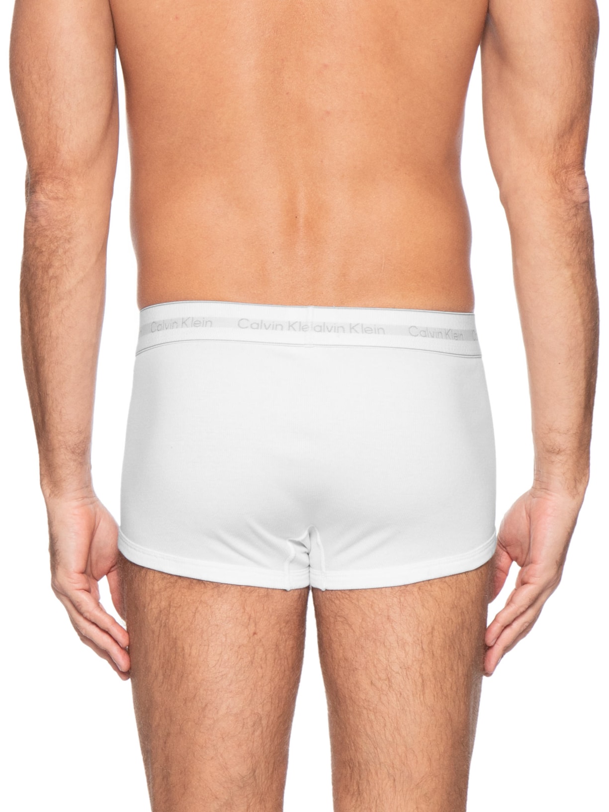 Cueca Low Rise Trunk Heritage Cotton – Branco Calvin Klein Underwear