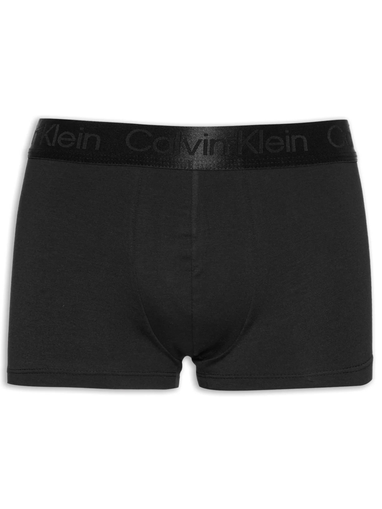 Cueca Low Rise Trunk Pima Cotton Preto Calvin Klein Underwear