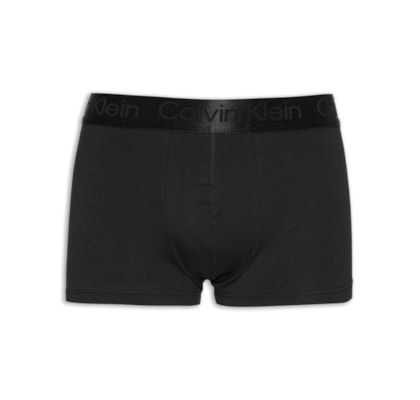 Cueca Low Rise Trunk Pima Cotton - Preto
