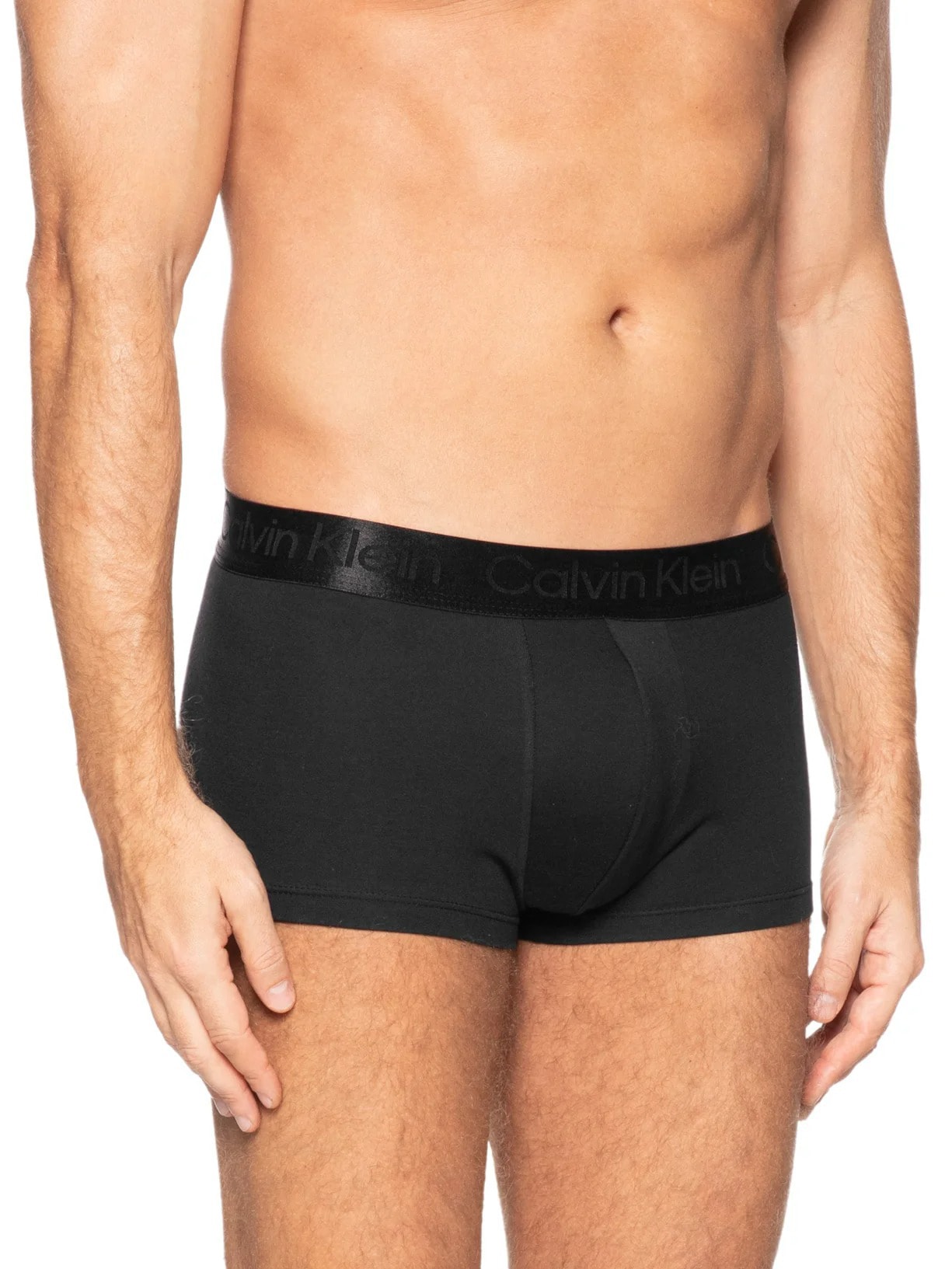 Cueca Low Rise Trunk Pima Cotton Preto Calvin Klein Underwear