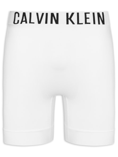 Cueca Masculina Long Boxer Intense Power Sem Costura - Branco