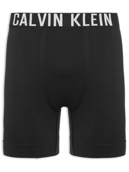 Cueca Masculina Long Boxer Intense Power Sem Costura - Preto