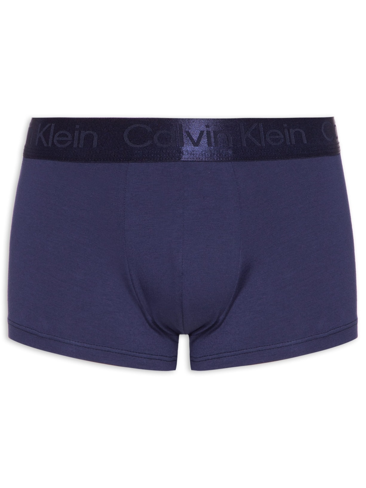 Cueca Masculina Low Rise Trunk Pima Cotton - Azul