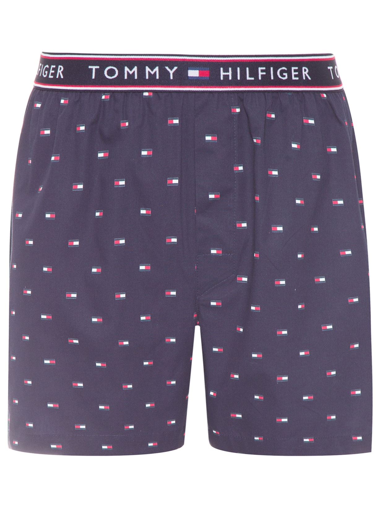 Cueca Samba Canção Algodão Azul Tommy Hilfiger