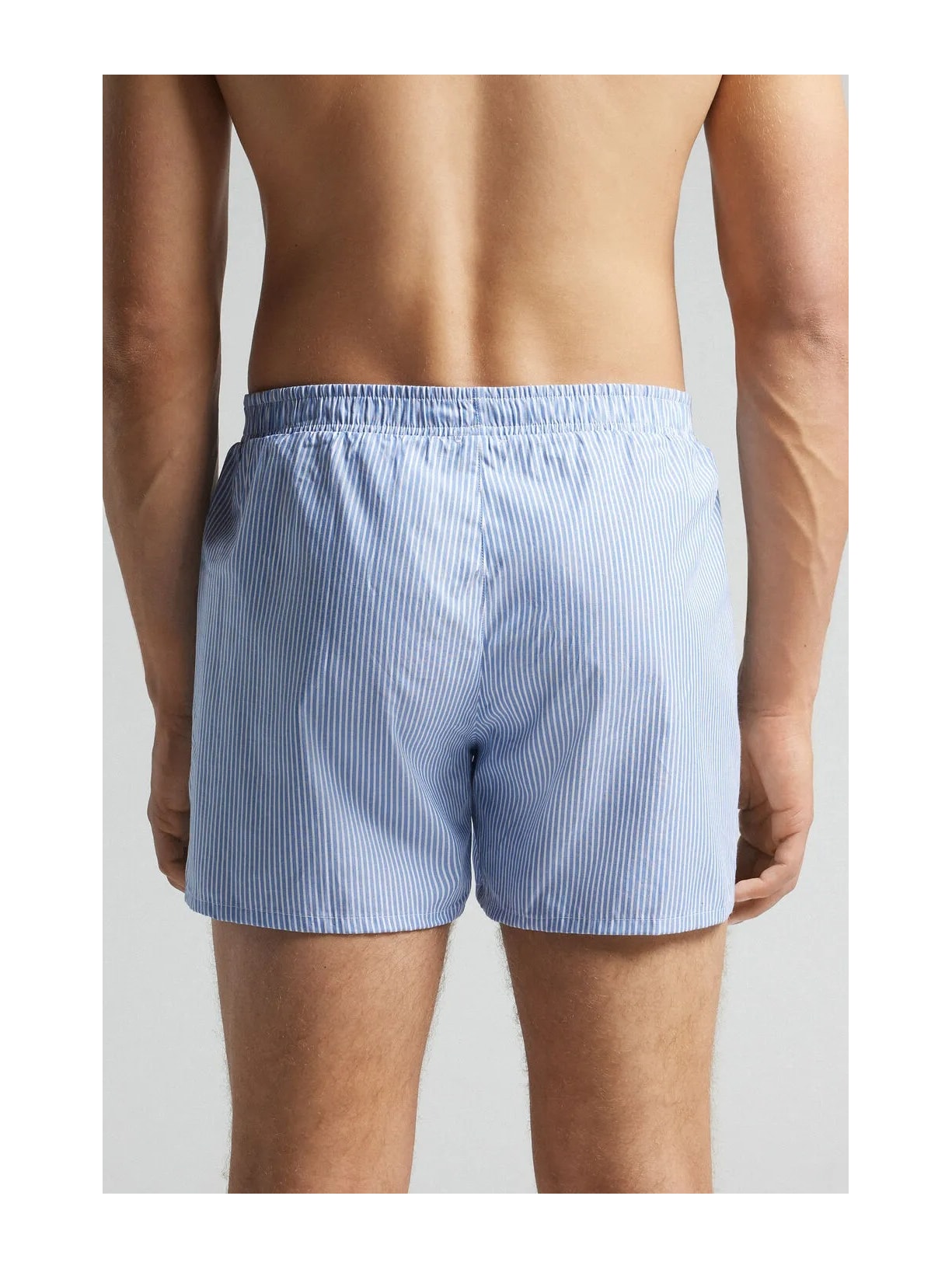 Cueca Samba Canção Em Algodão Azul Intimissimi