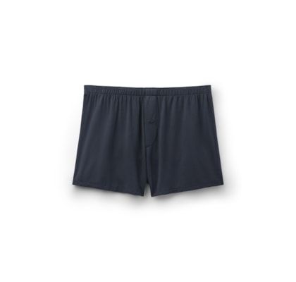 Cueca Samba Canção Em Modal e Seda - Azul