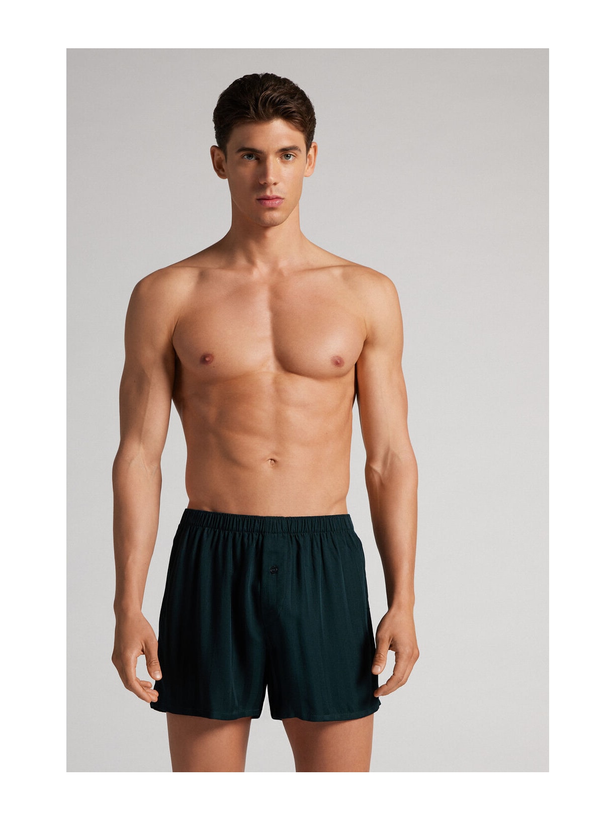 Cueca Samba Canção Em Modal Verde Intimissimi