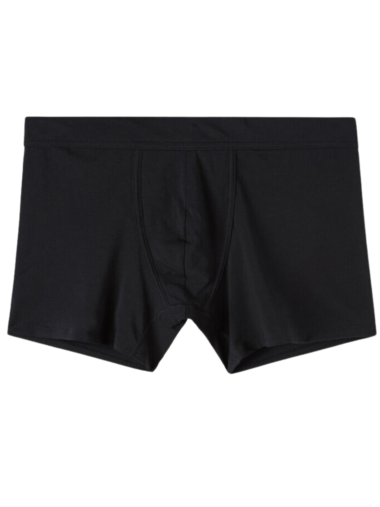 Cueca Shorts Em Algodão Supima Elástico - Preto