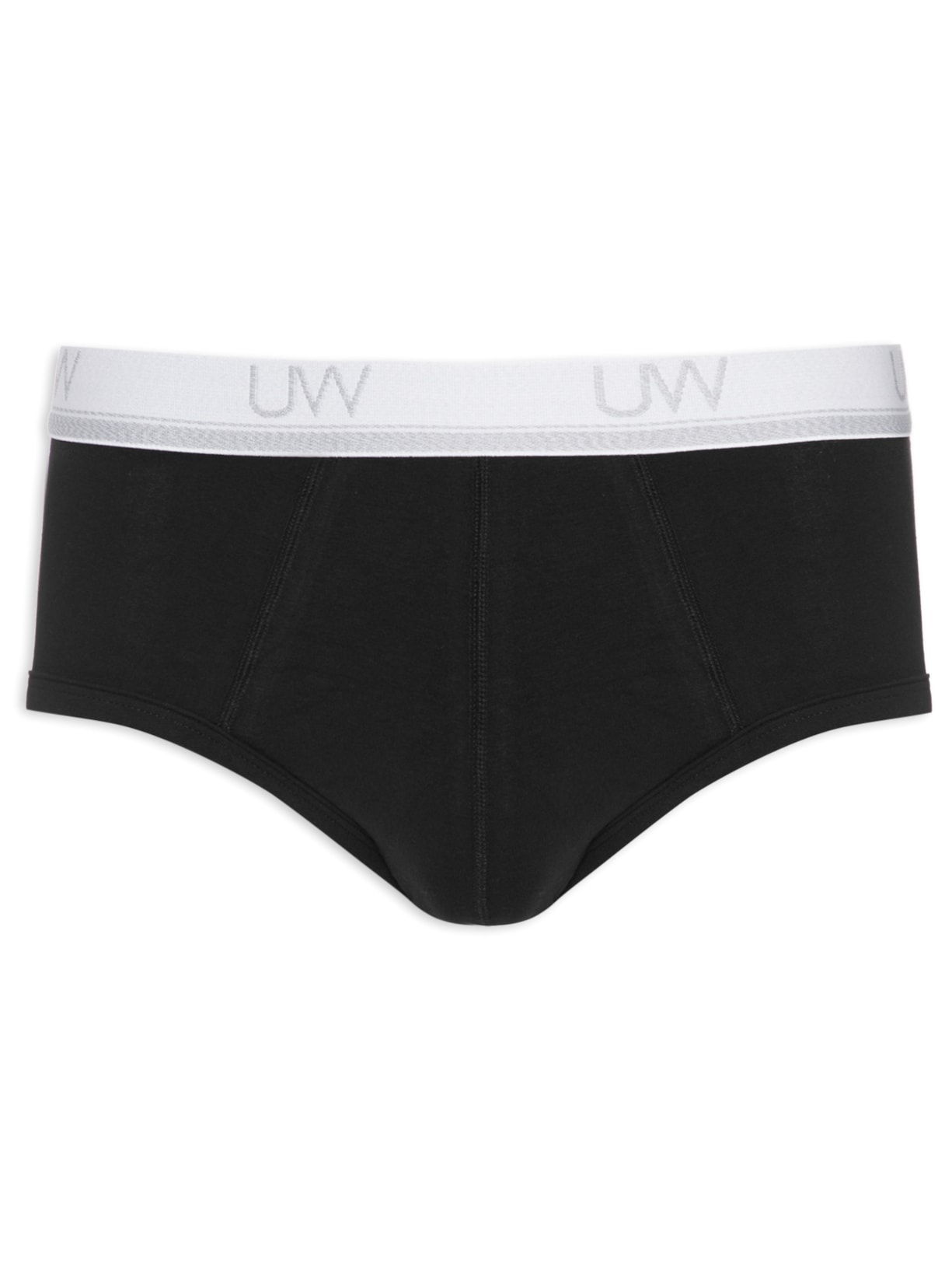 Cueca Slip Algodão Cool - Preto