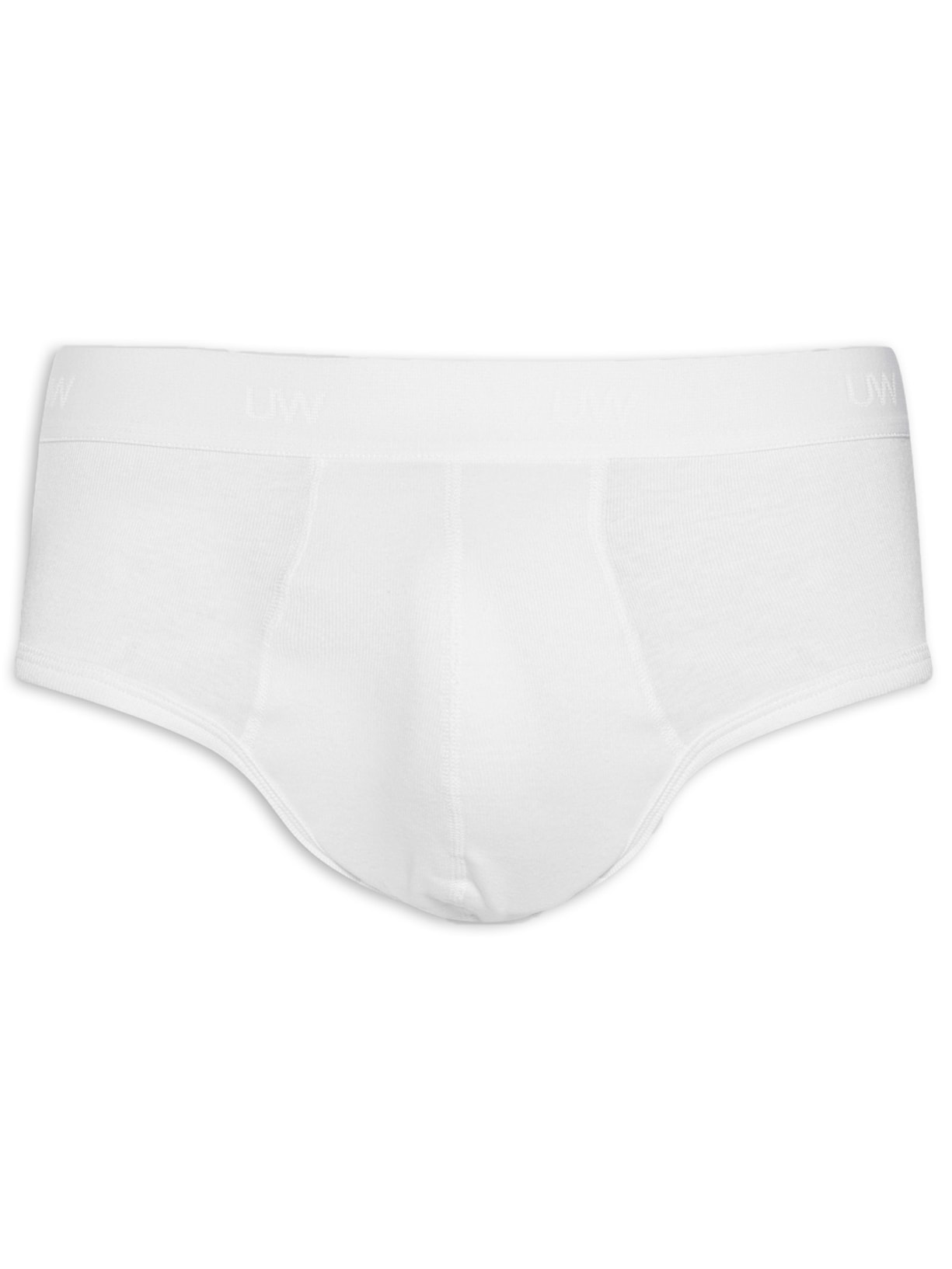 Cueca Slip Algodão Nature - Branco