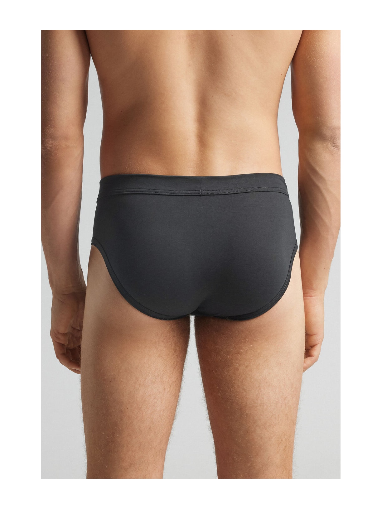Cueca Slip Em Algodão Premium Cinza Intimissimi