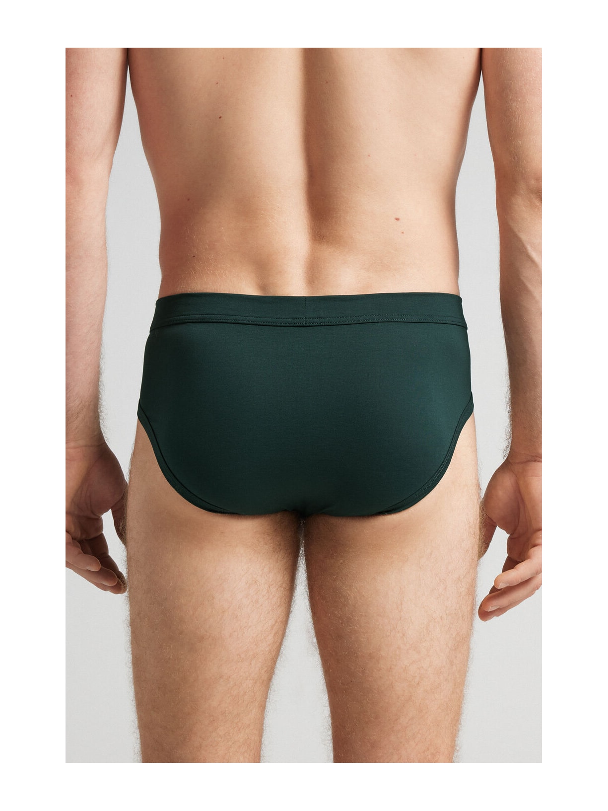 Cueca Slip Em Algodão Premium Verde Intimissimi