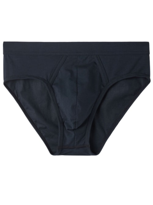 Cueca Slip Em Algodão Supima Natural Fresh - Azul