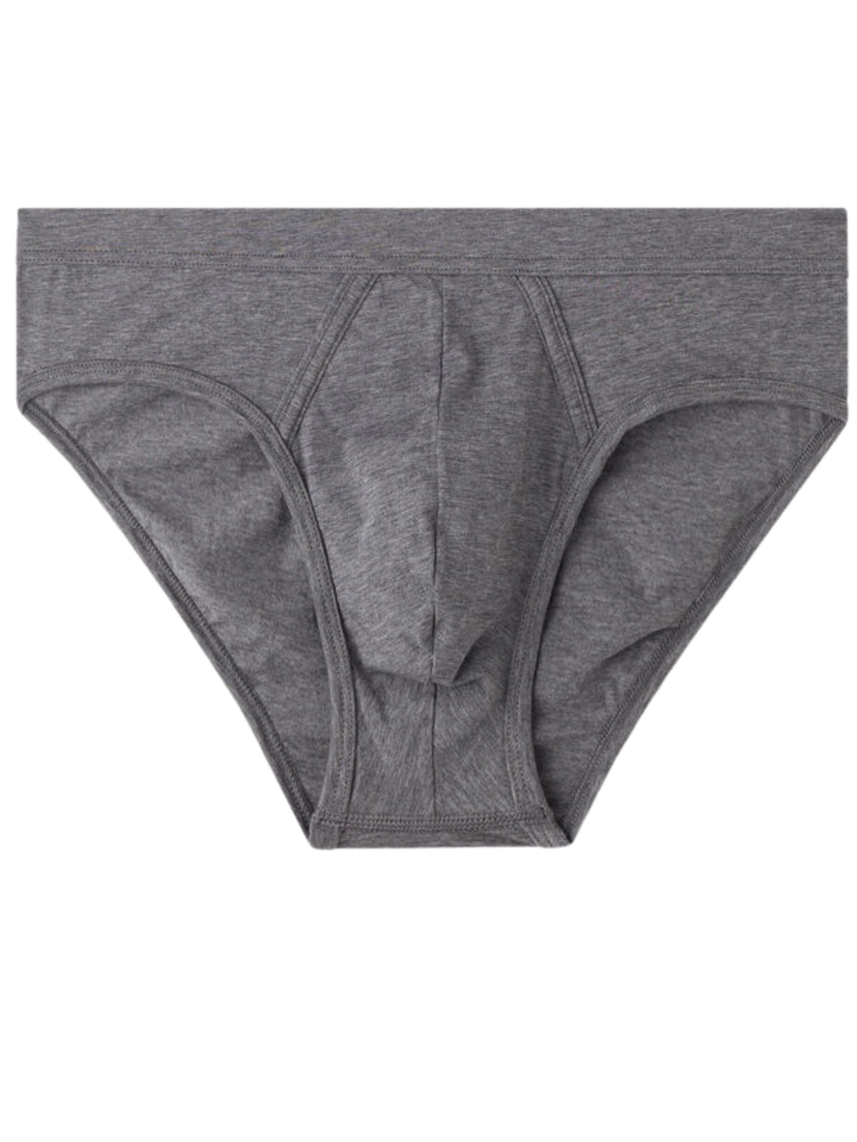 Cueca Slip Em Algodão Supima Natural Fresh - Cinza