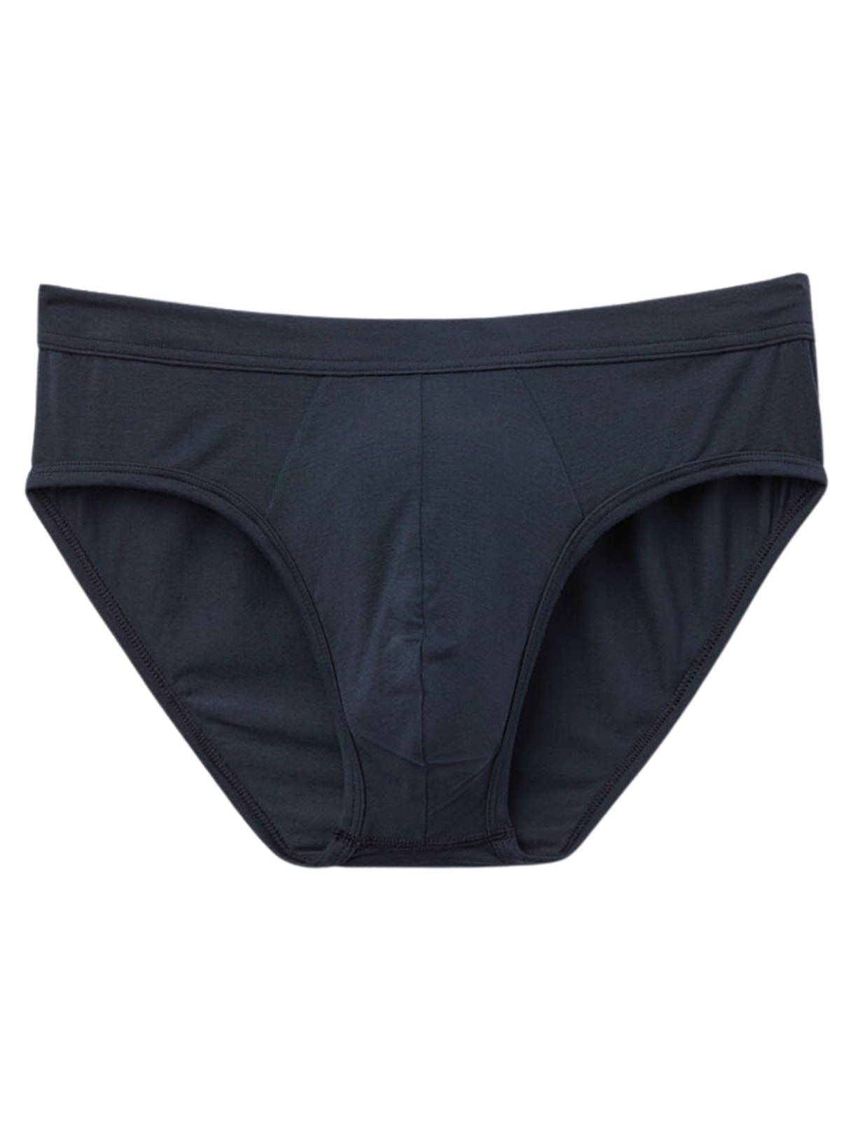 Cueca Slip Em Modal e Seda - Azul